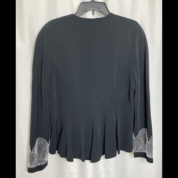 Vintage Day Mor Couture Beaded Trim Jacket 12 - Picture 2 of 7